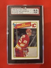 1988-89 O-Pee-Chee OPC #16 Joe NIEUWENDYK BGS 9.5 Rookie RC!