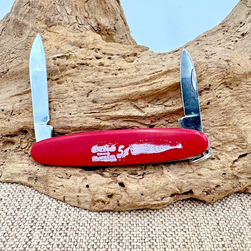 Coke Coca-Cola Soda Advertising RARE Vintage Folding Pocket Knife USA (159)
