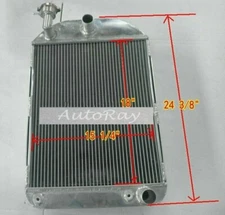 3Rows Aluminum Radiator for FORD MODEL Y / MODEL-Y 1932-1937 33 34 35 36 AT/MT