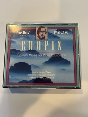 クラシック Chopin Complete Works 30CD Chopin: Complete Works for Piano and Orchestra (2 CD boxed set) | eBay