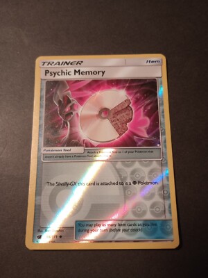 Pokemon Crimson Invasion Psychic Memory Reverse Holo Uncommon Trainer ...