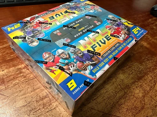 2020 Panini NFL Five FOOTBALL Factory Sealed Hobby Box