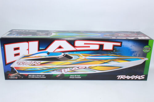 Traxxas TRX 38104-8 grün Blast Rennboot High Perfomance Speedboot USB-Lader NEU - Bild 6 von 10
