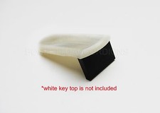 Accordion Keytops Face Plates / Face Caps for 19.8 mm Key Tops SET of 6 