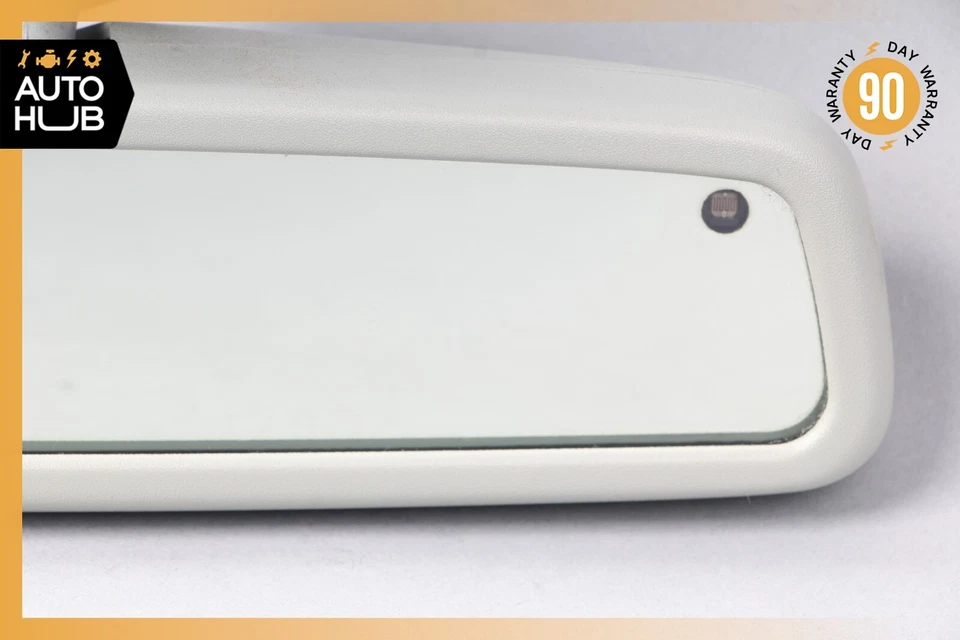 Espelho retrovisor interno cinza 01-09 Mercedes W209 CLK500 C320 2038101417 FABRICANTE DE EQUIPAMENTO ORIGINAL - Imagem 3 de 4