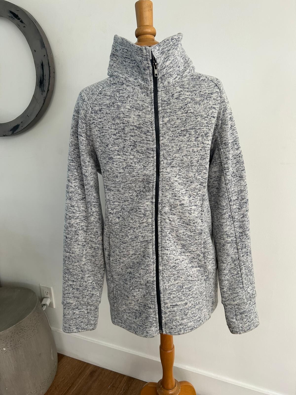 Thread Supply Mens Basic Jacket Large Heather Gra… - image 2