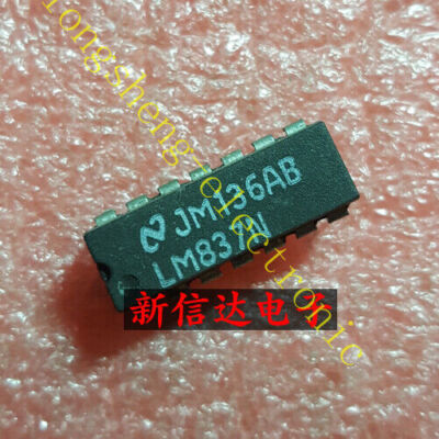 5PCS LM837N Low Noise Quad Operational Amplifier DIP14 #T5*