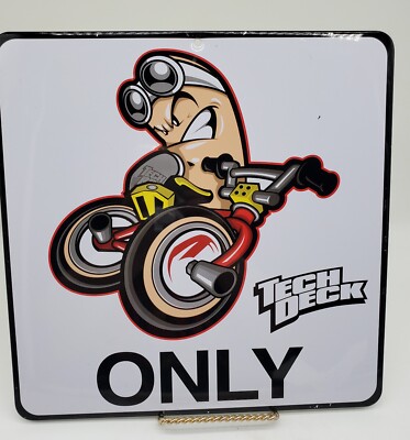 Tech Deck Real Metal Signs Skateboarding 12 