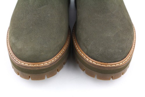 Timberland A2DSF-A4819 Mujer Zapatos EU37/37.5 Verde Rebotl Tire en Cuero Botas - Imagen 5 de 17