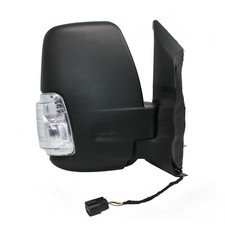 SPECCHIETTO RETROVISORE DESTRO FORD TRANSIT MANUALE FANALE BIANCO DA 2014