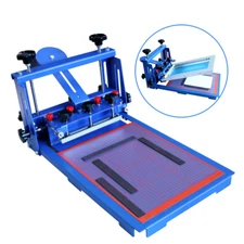 1 Color Fine Tuning Screen Printer DIY with Adjustable Precision Press Head NEW