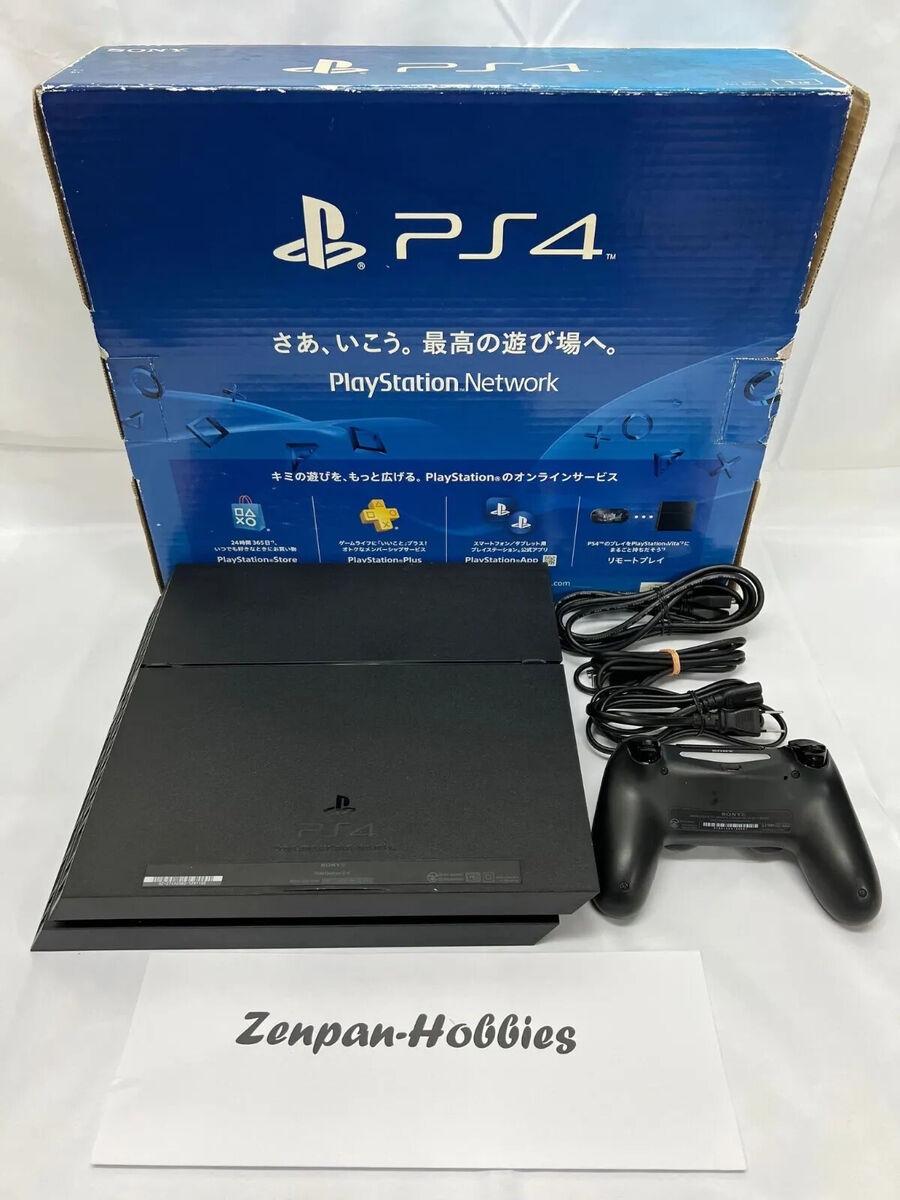 Sony Playstation 4 PS4 Game Console (JPN Plug) 500GB CUH-1200AB01 Black  Fedex FS