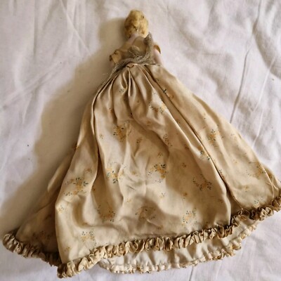 Antike Bisquit Porzellan Halbpuppe - Bisque Half Doll