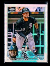 2023 Topps Chrome #114 Lenyn Sosa RC Lot (2) Refractor & Base - White Sox