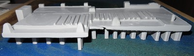 KLine 8001 U-Boot Bunker Brest ca 1:1250 3D Druck
