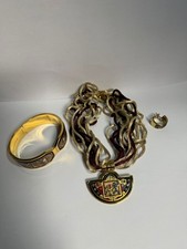 Frey Wille Vintage Emaille Schmuck - Anhänger, Armband und Ohrring - Jahrgang »