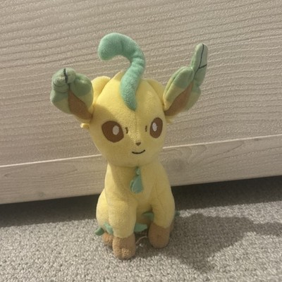 SAN-EI Co. Pocket Monsters Nintendo Pokemon Leafeon Plush 8''