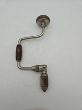 Vintage Stanley 945a Reversible Ratcheting Hand Brace 10" Made In The USA