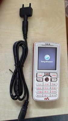 Sony Ericsson W800i Weiß Orange Accu Neu Händler Garantie Gebraucht Komplett