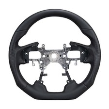 Full Black Leather Sport Steering Wheel Fit Honda Accord G9 2013-2017 Full Black Leather Sport Steering Wheel Fit Honda Accord G9 2013-2017