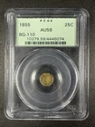1855 California Fractional Gold — photo from another recent sale