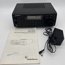 RadioShack Pro-2045 200 Channel Programmable Hyperscan Scanning Receiver