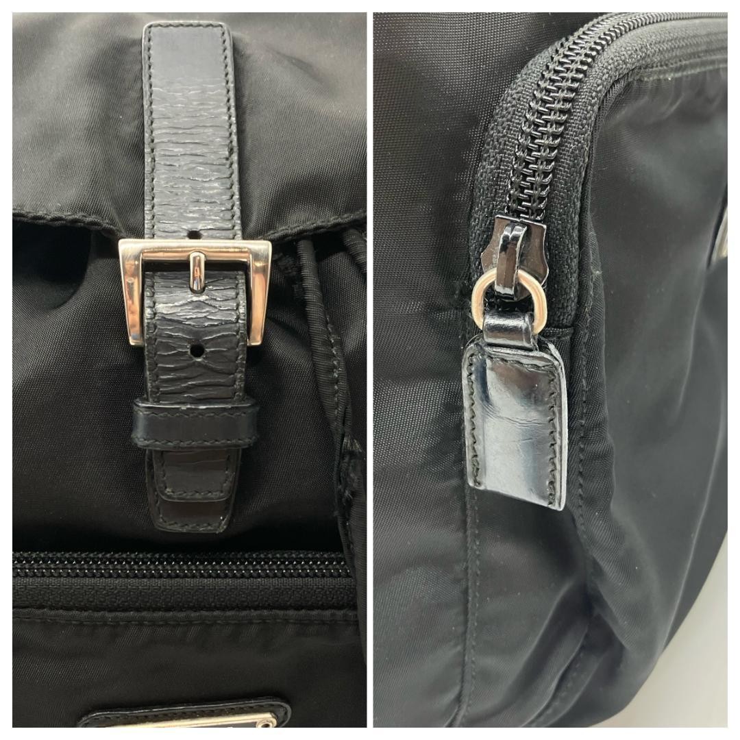 PRADA Testu Nylon Backpack Black Lightweight Dura… - image 8