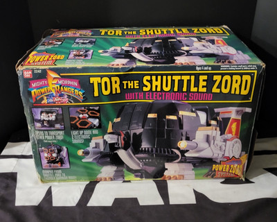 Tor the Shuttle Zord 1994 POWER RANGERS Bandai COMPLETE in Box MIB
