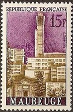 France num Yvert 1153 ** MNH Maubeuge Année 1958