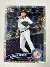 2011 Topps Chrome - Derek Jeter 20 X-fractor