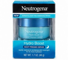 Neutrogena Hydro Boost Night Pressed Serum 1.7 oz 48g Overnight Hydration