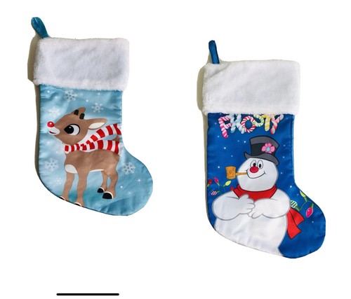 Lot 3 frosty Snowman Rudolph Mickey Mouse Pluto reindeer Christmas ...