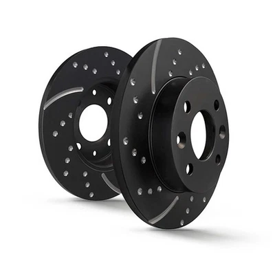 Disque de frein sport EBC Turbo Groove Disc pour Infiniti G35 G37 modèle EBC1152 - Photo 1/4