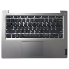 Lenovo Ideapad 3-14IML05 81WA 3-14IIL05 3-14ADA05 Palmrest w/ US Keyboard Silver