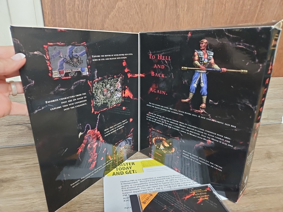 ブリザードDIABLO・HELL FIREセット ブリザードDIABLO・HELL FIREセット （Diablo: Hellfire | Video