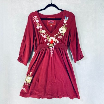 johnny was cotton dress Johnny Was / Cotton & Modal / Dibble Tiered Dress