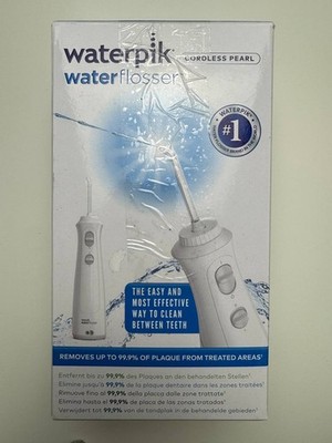 Waterpik kabellose Munddusche   wiederaufladbar, tragbar, Weiß, ideal unterwegs