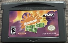 Nicktoons: Freeze Frame Frenzy (Nintendo Game Boy Advance GBA, 2004) Tested 