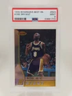 Bowman 1996 Bowman's Best Rookies Kobe Bryant #R23 Lakers PSA 9 RC Insert