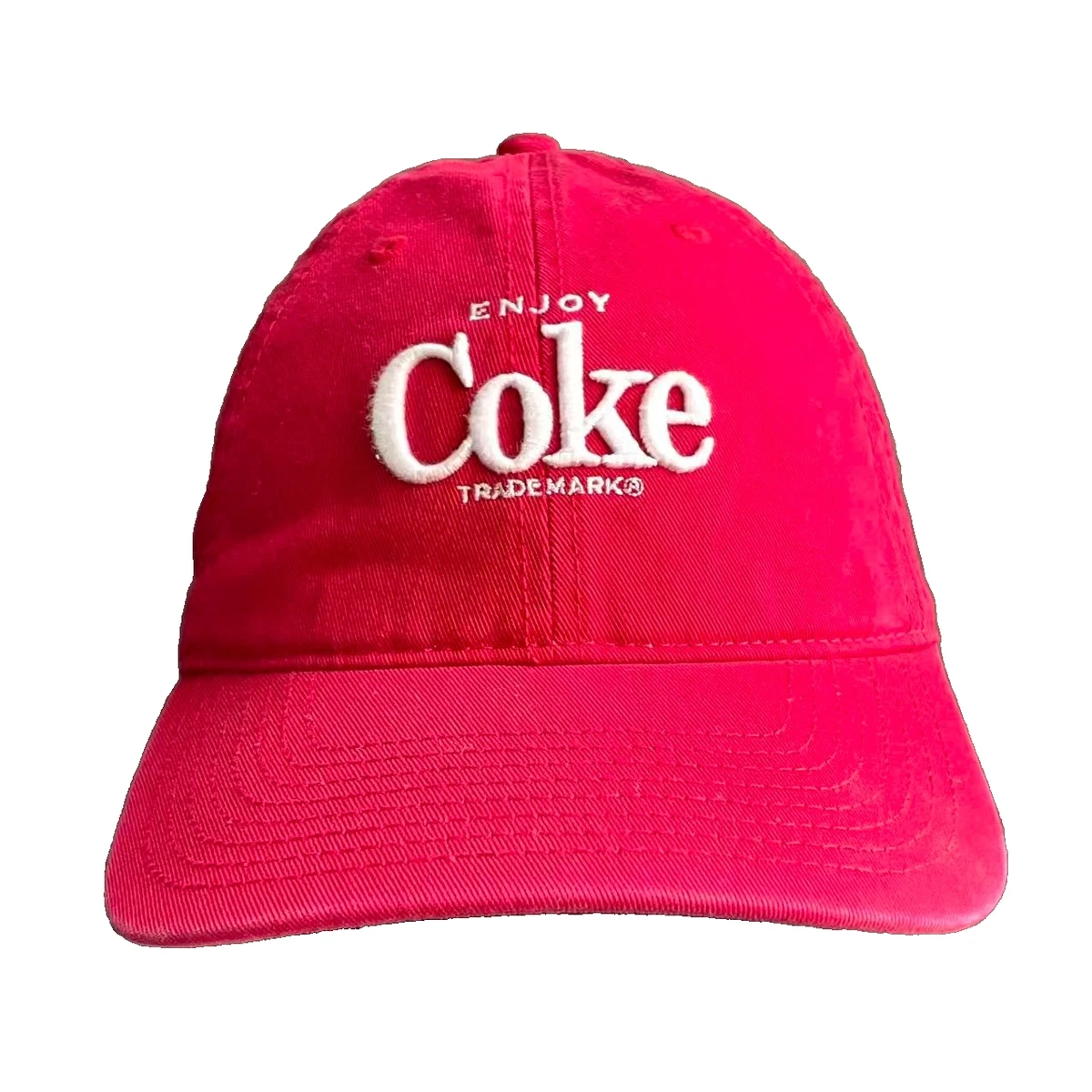 Official Coca-Cola Enjoy Coke Trade Mark Red Embroidered Cap
