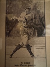 1921 Exhibits W461 NNO Ty Cobb