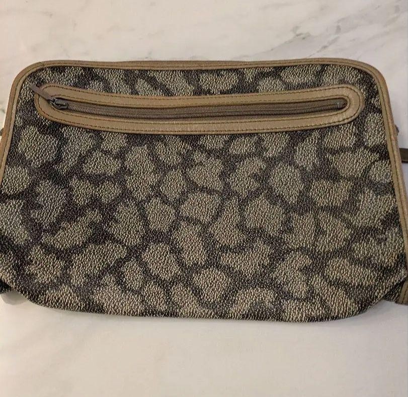 Borsa pochette Yves Saint Laurent YSL fantasia leopardata