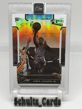 2023-24 Panini One and One /7 RARE FOTL WHITE MATCH SSP Jaren Jackson Jr. White