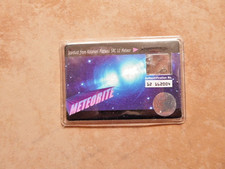NESTLE METEORITE STARDUST SEALED SAMPLE FROM GIBEON SRC No12  (2001)