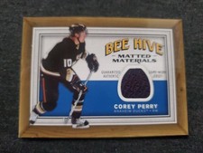 2006-07 Upper Deck Bee Hive Hockey Matted Materials Corey Perry #MM-CP Ducks