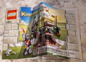 Lego 7950 Knight's Showdown Instruction manual only-no parts