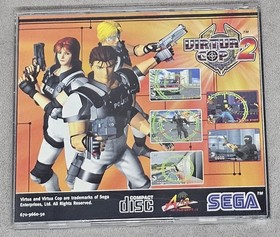 Virtua Gun + Virtua Cop 2 Sega Saturn PAL