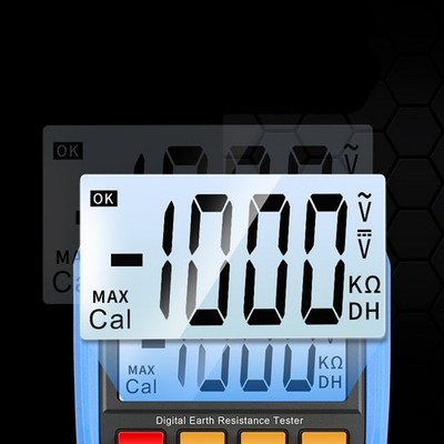 Multimeter mit Isolations- und Erdwiderstandsprüfung 2in1 Handausführung