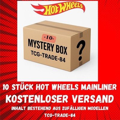 Hot Wheels 1:64 ÜBERRASCHUNG BOX 3x 5x 10x 20x  - Liste Inhalt MAINLINER MYSTERY