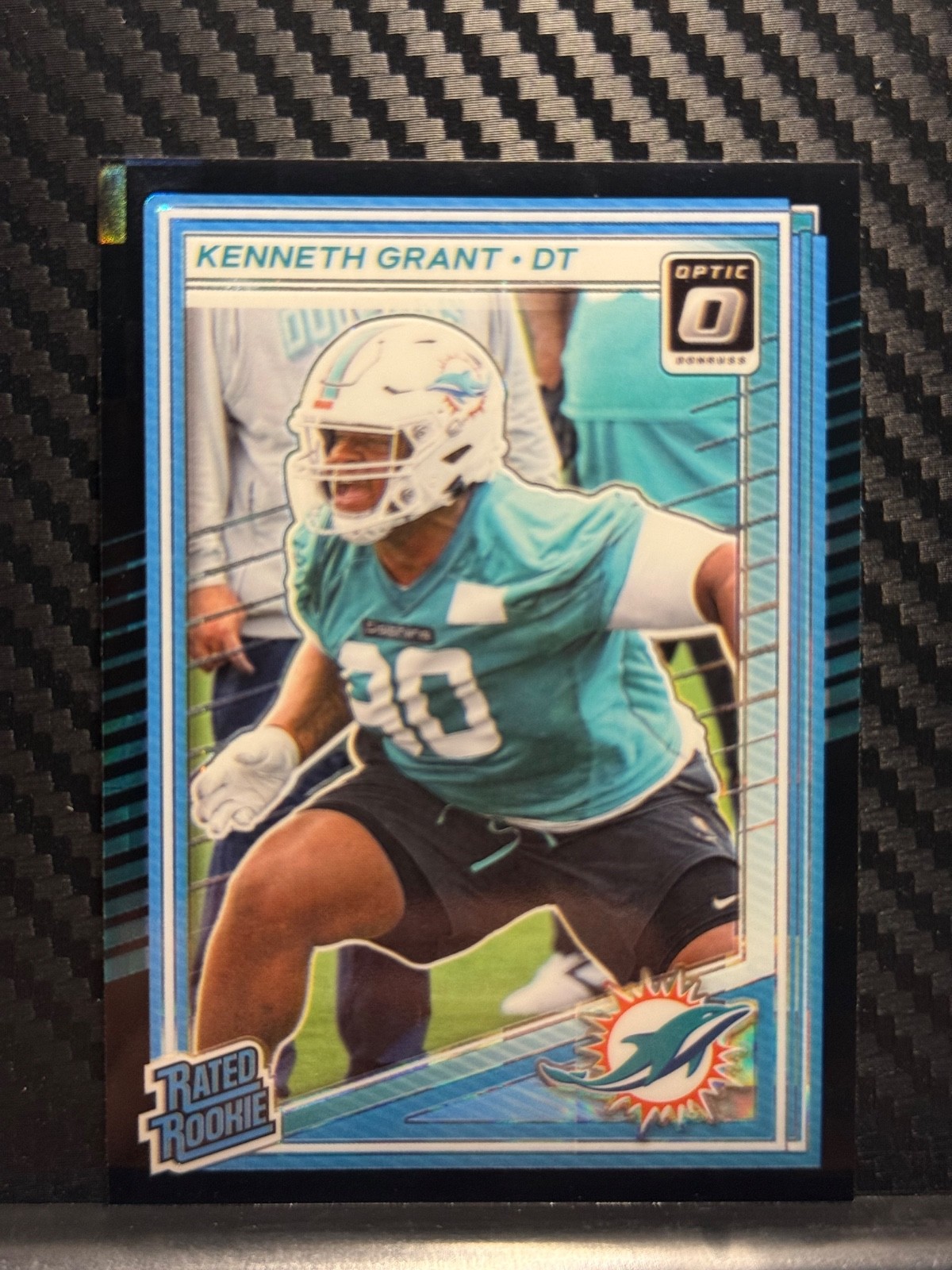 2025 panini donruss optic black pandora /25 kenneth grant #216